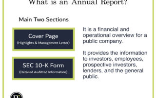 What is an annual report