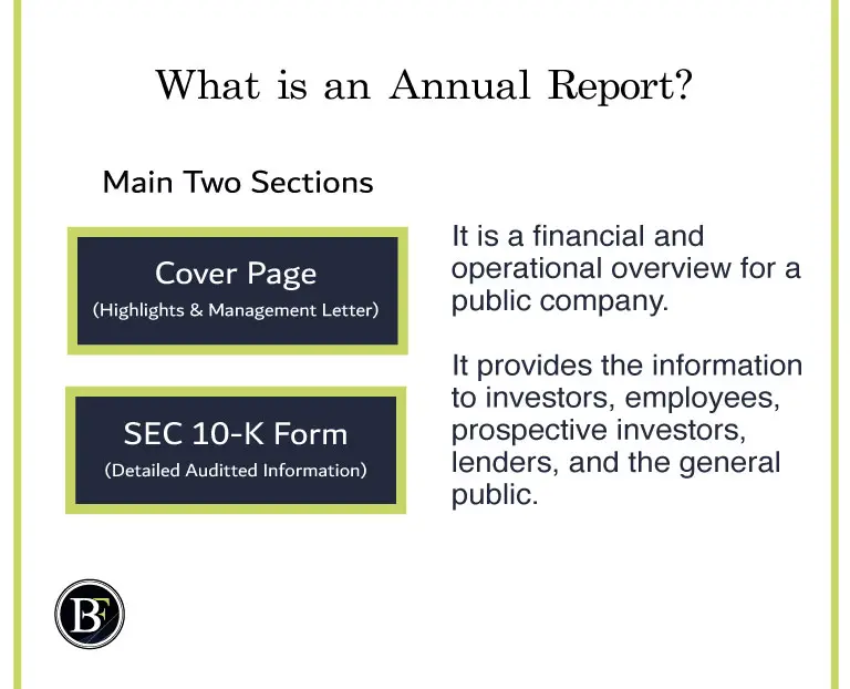 the meaning of annual report