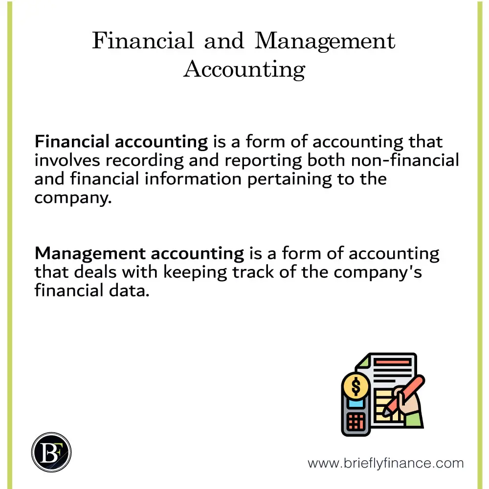 what is the difference between financial accounting and management accounting