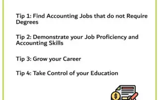 tips to become an accountant without a degree